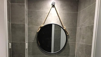 Mirrors reflect the light on all surfaces and create an illusion of space Mirrors reflect the light on all surfaces and create an illusion of space
