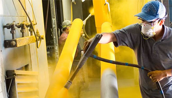 Powder coating technique Powder coating technique
