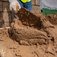 Mud mortar