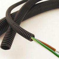 Electrical pipes made of plastic