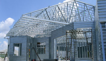 Steel Truss Roofing Example